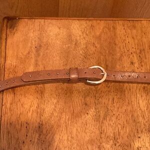 Talbots Narrow Belt with Mini-Rivets